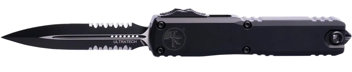Ніж Microtech Ultratech Gen III ZBP Double Edge BB PS Tactical Black
