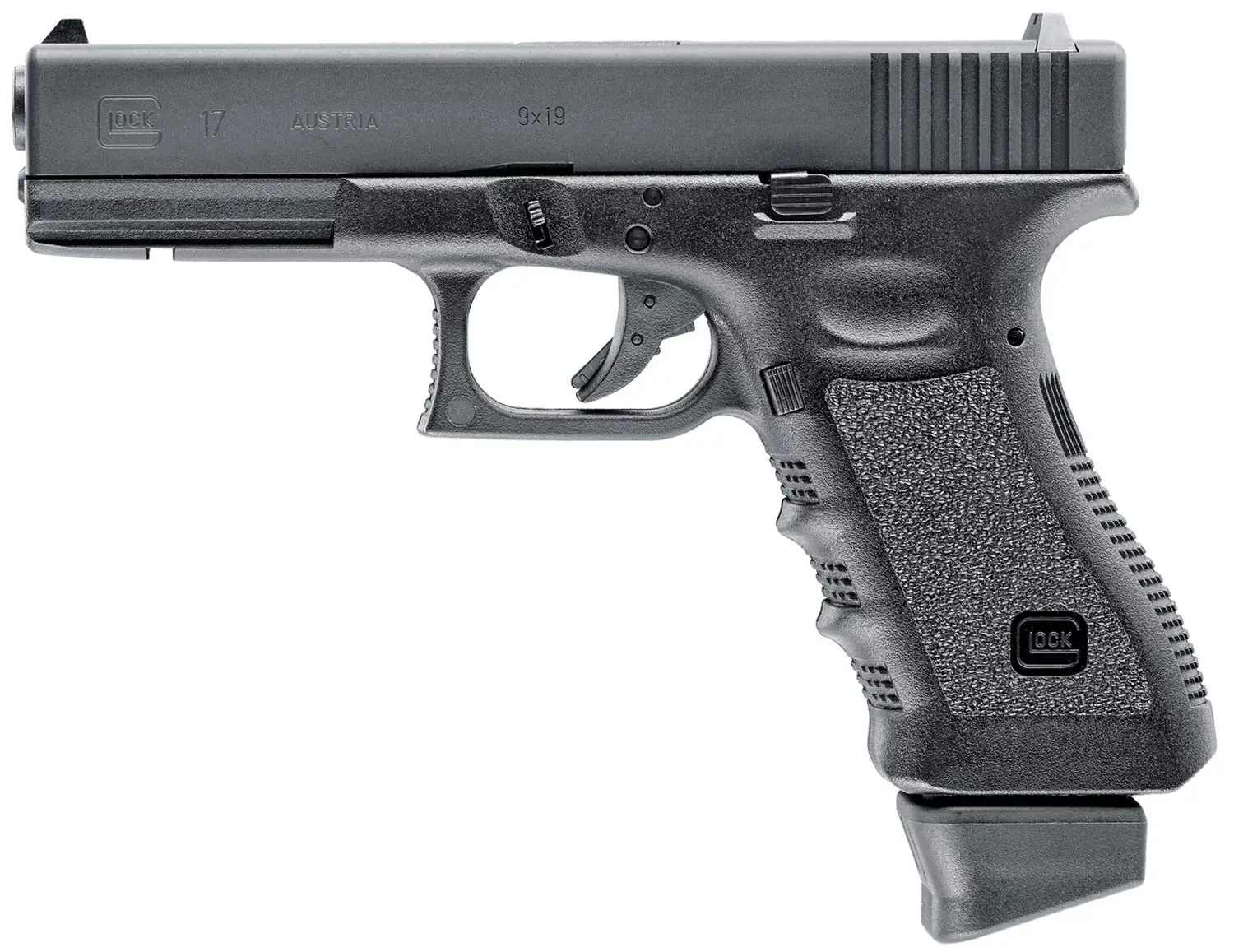 Пістолет страйкбольний Umarex Glock 17 Deluxe Blowback СО2 кал. 6 мм ВВ