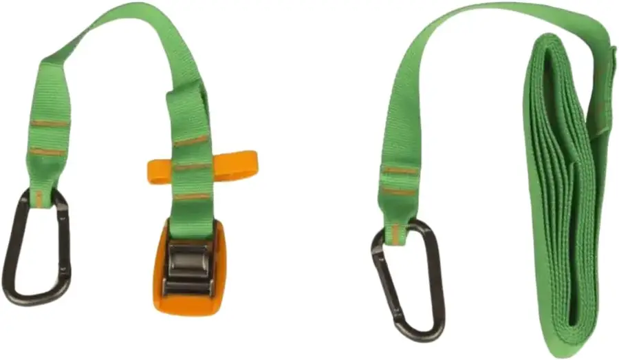 Стяжка упаковочная Sea To Summit Carabiner Tie Down 2 Pack 3м Green