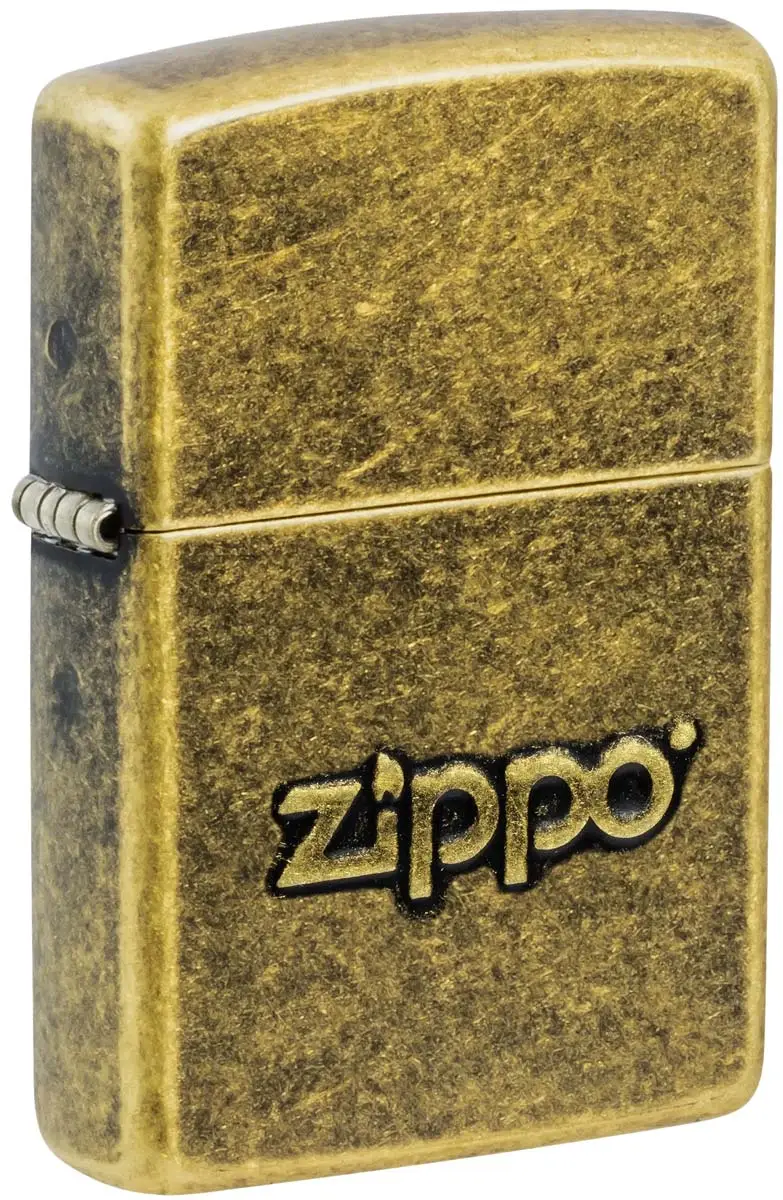 Запальничка Zippo 28994 - Zippo Stamp Antiqued Brass