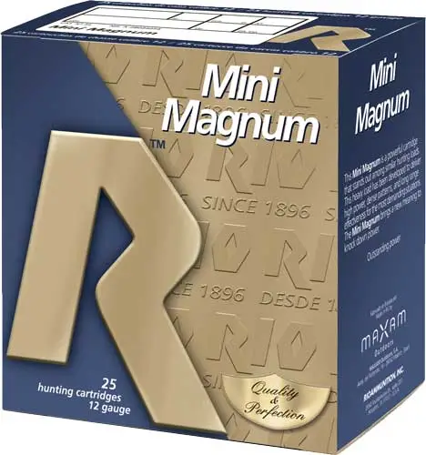 Патрон RIO MiniMagnum NEW кал. 12/70 дробь №4 (3,25 мм) навеска 42 г