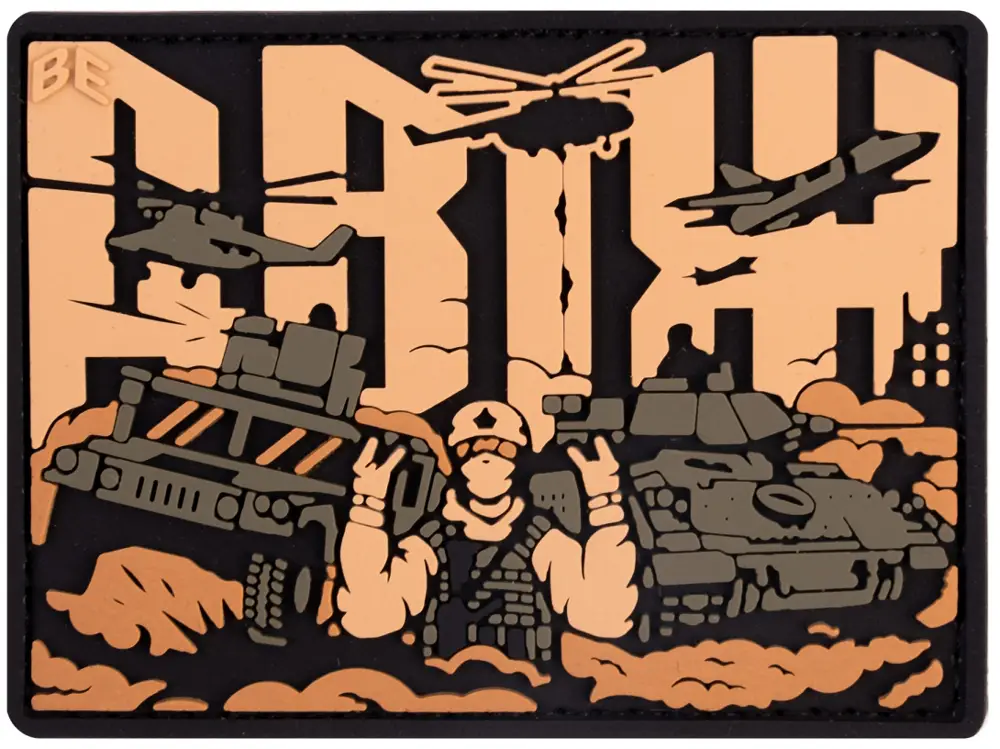 Патч Brand Element Двіж Койот/Олива