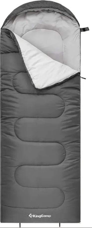 Спальний мішок KingCamp Oasis 250S Comf +12°C / Lim +7°C / Extr -3°C Mediumgrey