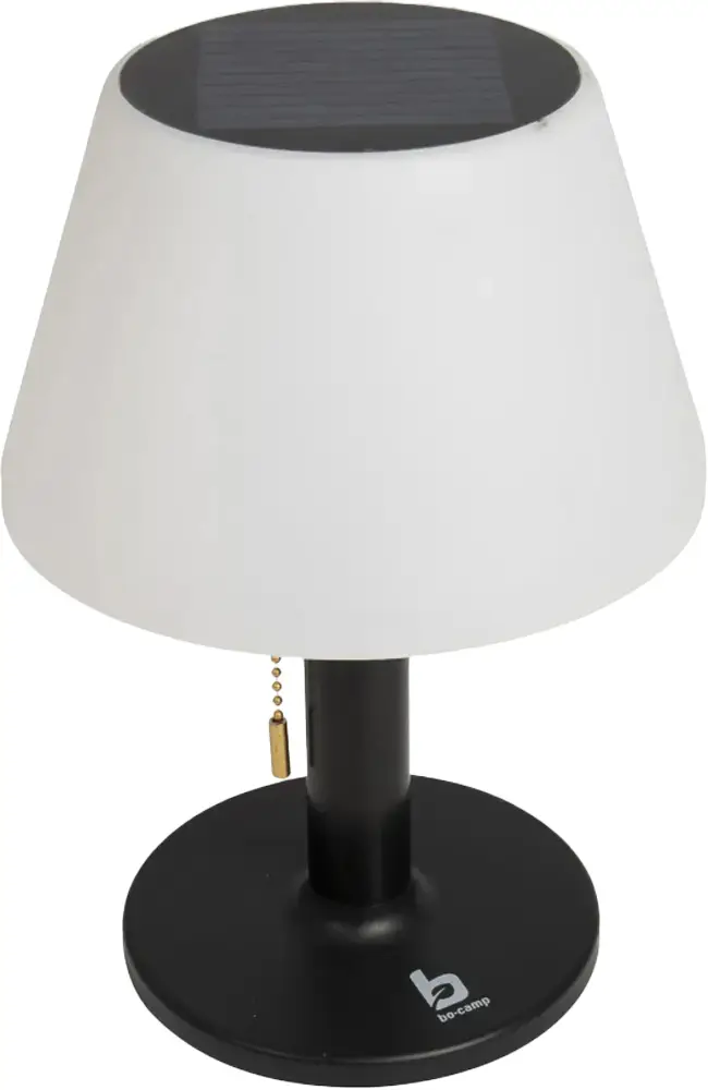 Ліхтар кемпінговий Bo-Camp Ranger Solar 150 Lumen White/Black