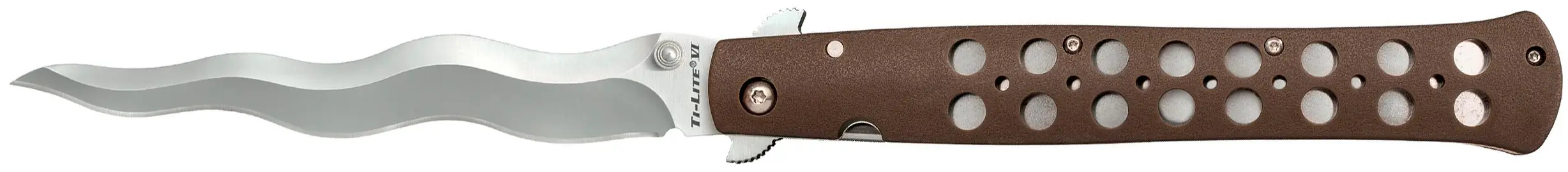 Ніж Cold Steel Ti-Lite 6" Kris Blade Brown