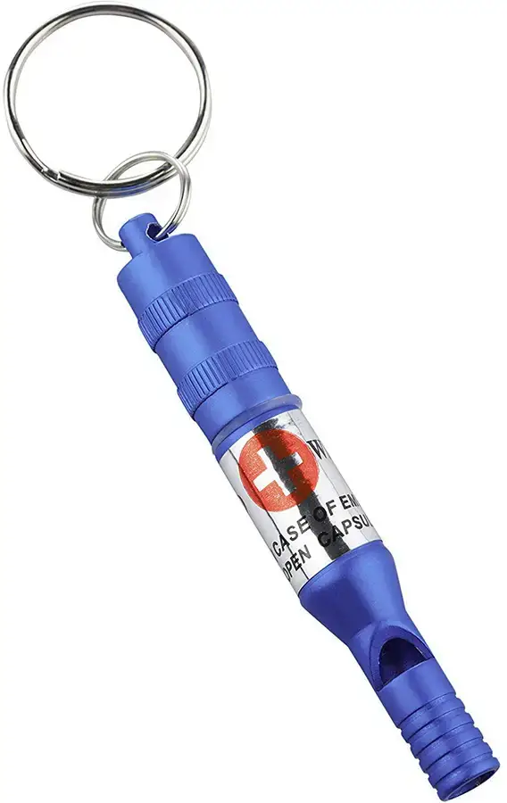 Брелок Munkees Emergency Whistle Dark Blue