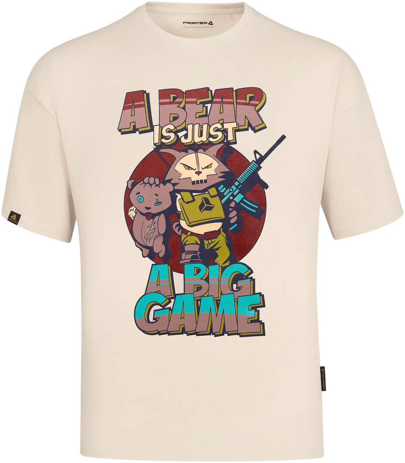 Футболка чоловiча Frontier Big game XXL Taupe