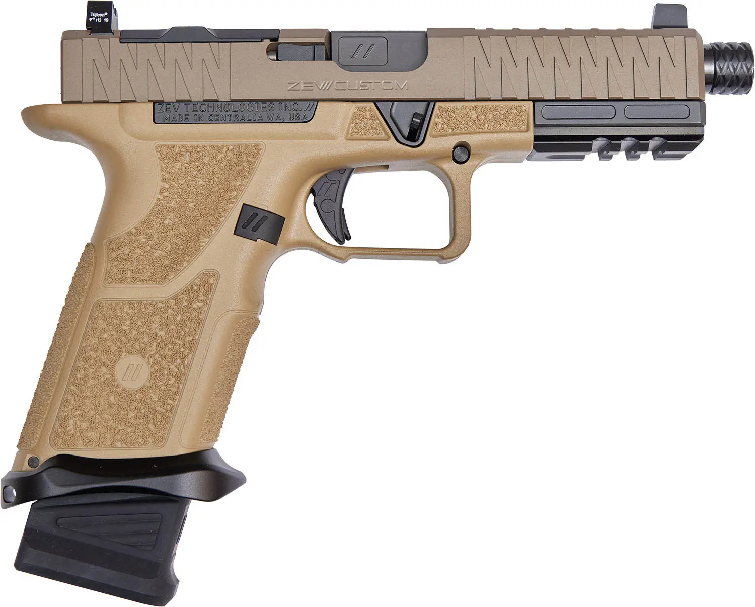 Пистолет спортивный ZEV OZ9 кал. 9мм (9х19) FDE