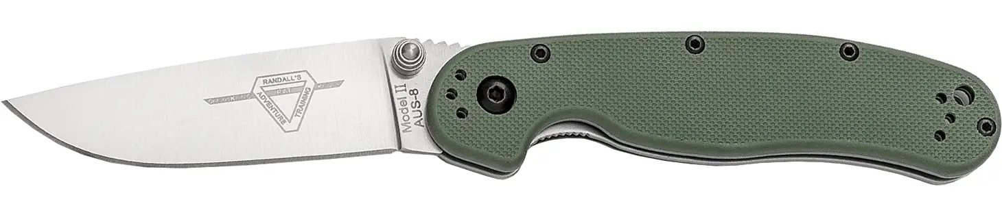 Ніж Ontario Knife RAT II AUS-8 OD Green