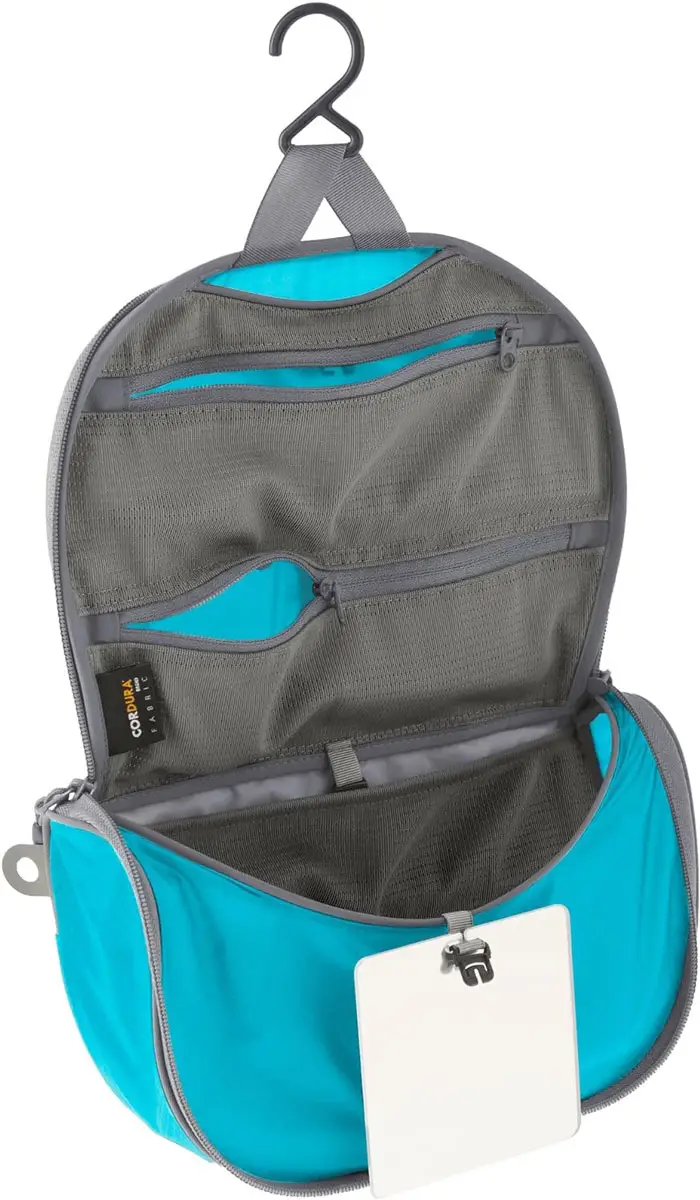 Косметичка Sea To Summit Ultra-Sil Hanging Toiletry Bag S 3 Blue atoll