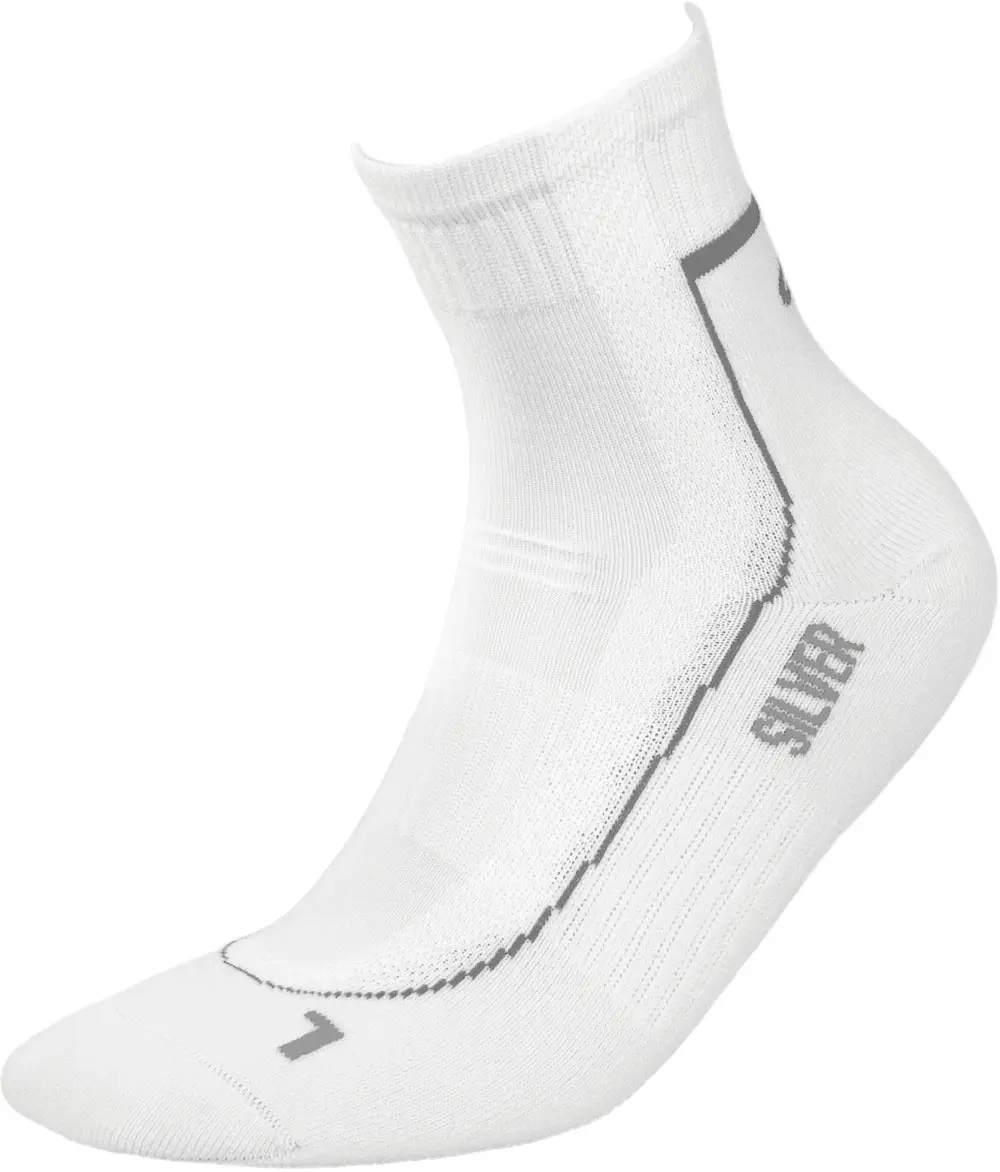 Носки InMove Runner Deodorant Silver 35-37 ц:white/light grey