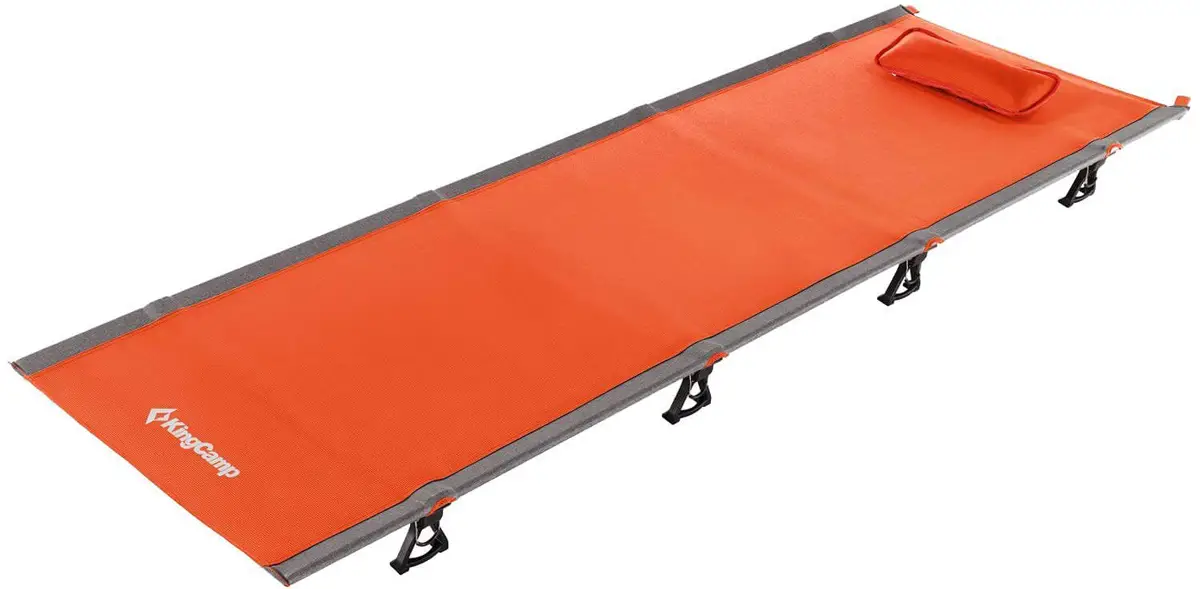 Розкладачка KingCamp Ultralight Camping Cot. Orange