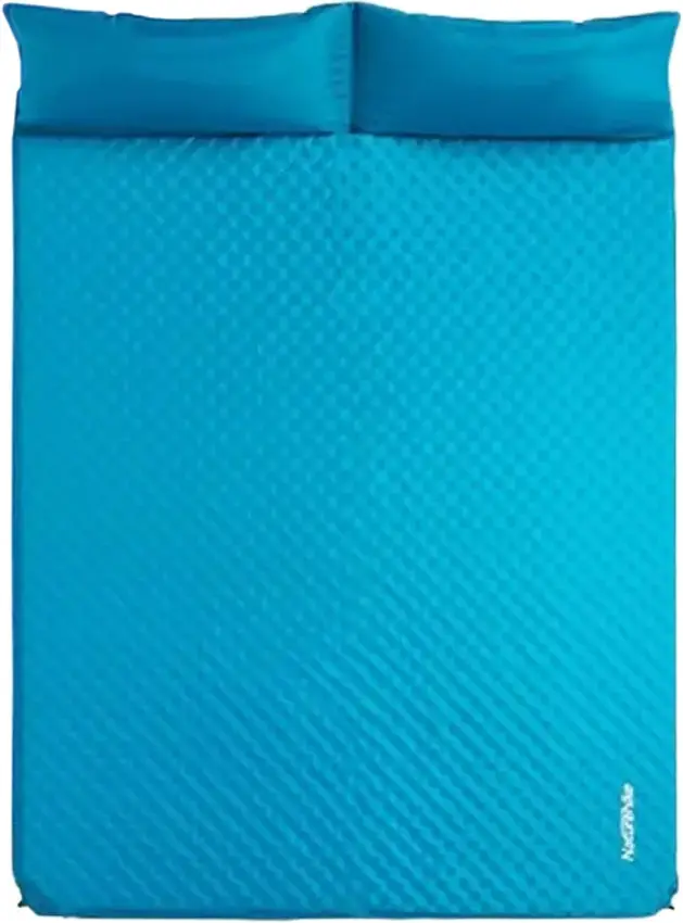 Килимок самонадувний Naturehike NH18Q010-D 185х130х2.5cm Sky blue