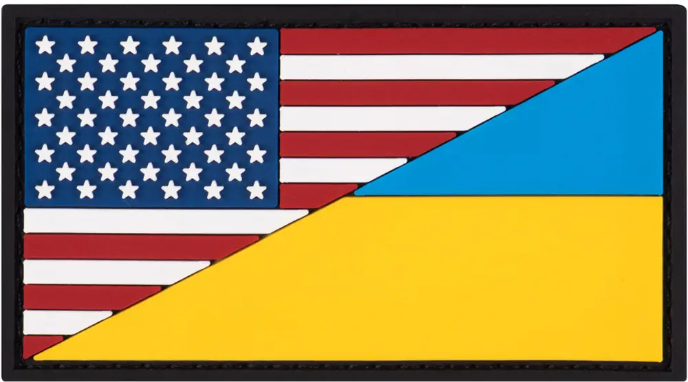 Патч Brand Element Прапор Укр/США кольоровий