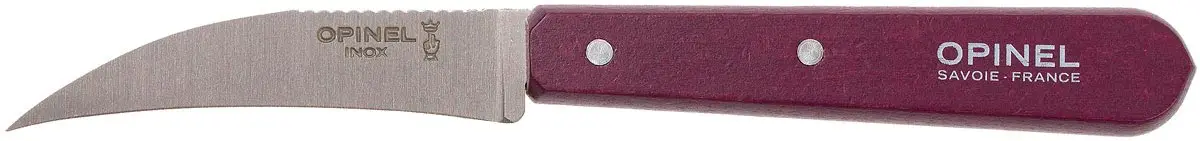 Кухонний ніж Opinel Vegetable №114 Inox. Колір - фіолетовий