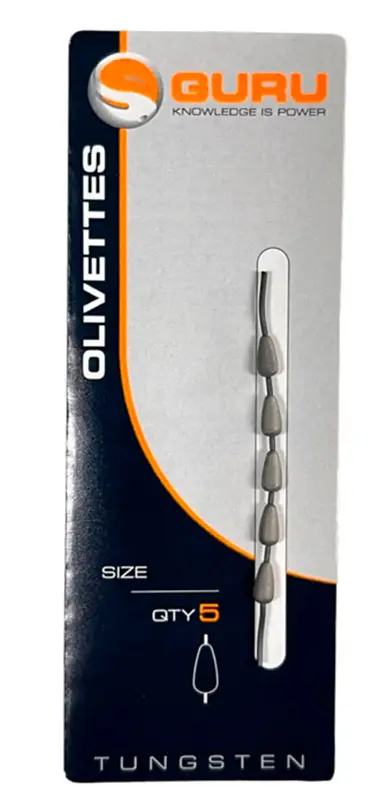 Грузило-оливка Guru Tungsten Olivette 1.0g