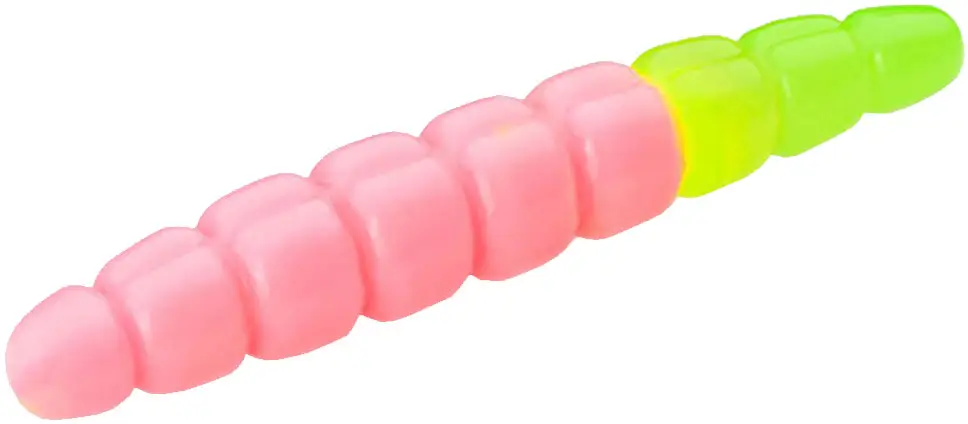 Силікон FishUP Morio 1.2" Cheese Taste #133 Bubble Gum/Hot Chartreuse (12шт/уп)
