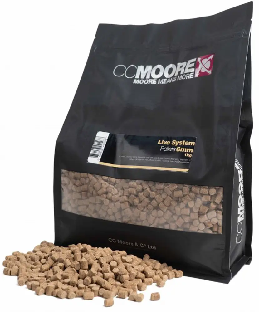 Пелети CC Moore Live System Pellets 6mm 1kg