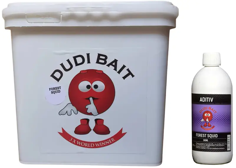 Микс для бойлов Dudi Baits Boiliess Mix Forest Squid + Likwid 5kg