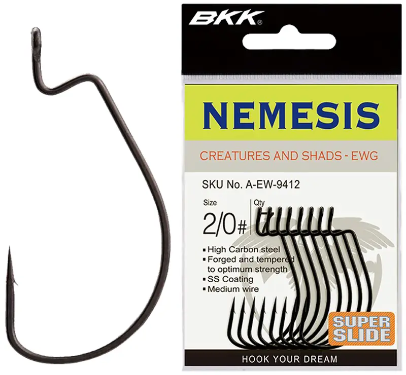Крючок BKK Nemesis #1 (8 шт/уп)