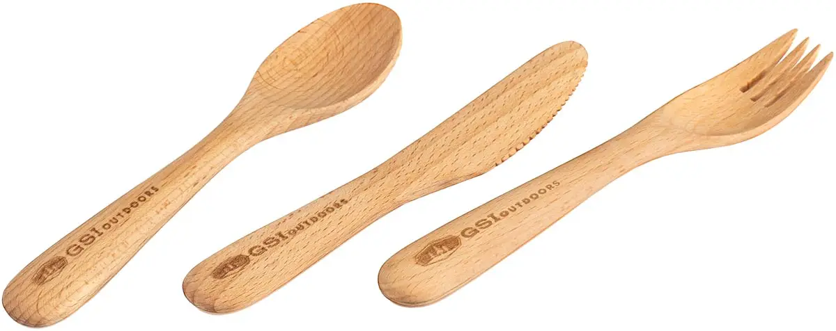 Набір столових приборів GSI Rakau Cutlery Set (ложка, виделка, ніж)