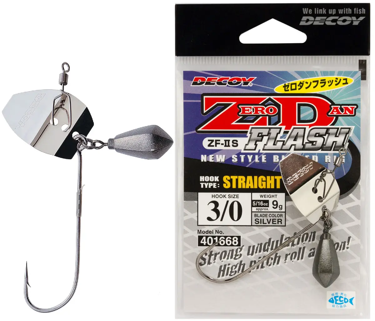 Монтаж Decoy ZF-2S Zero-Dan Flash Straight #1/0-7g (1 шт/уп)