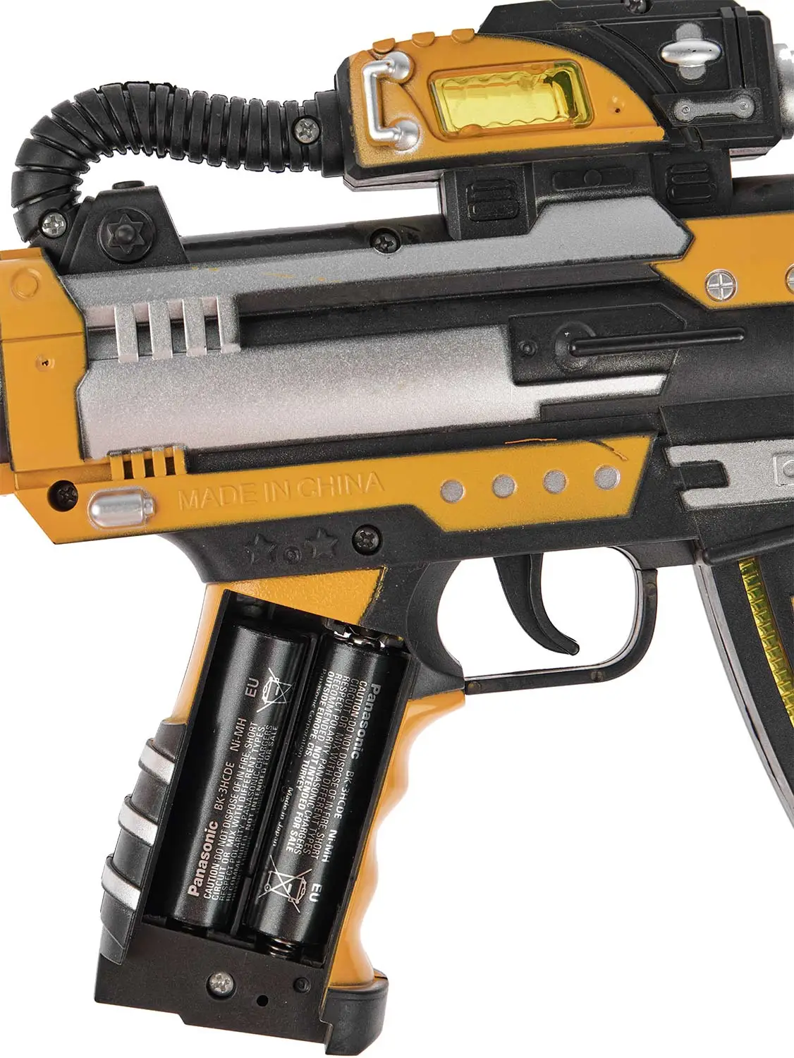 Автомат свето-звуковой ZIPP Toys Оружие будущего Желтый 5320123