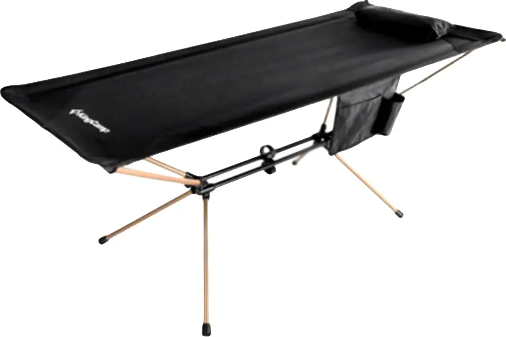 Розкладачка KingCamp Ultralight Folding Cot. Black
