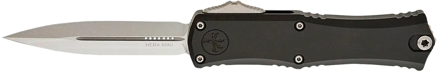 Ніж Microtech Hera II Mini Double Edge Stonewash Black