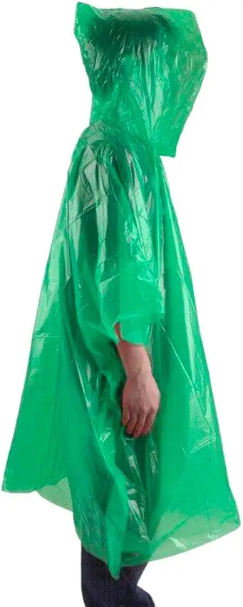 Пончо Ace Camp Emergency Rain Green