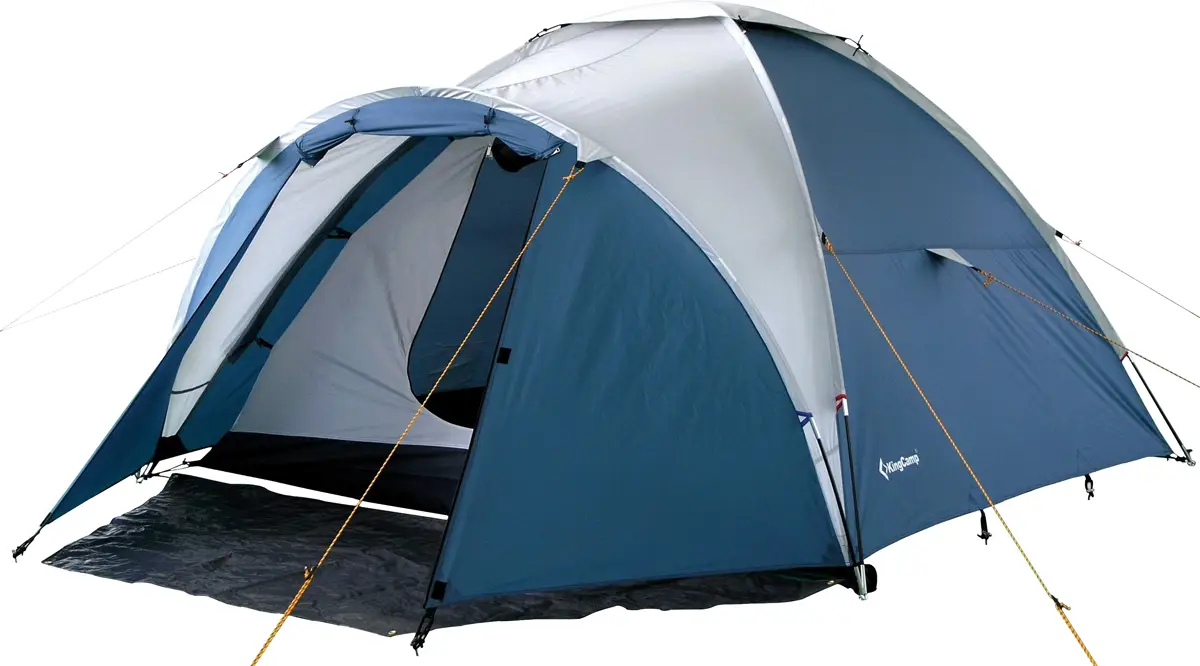 Палатка KingCamp Holiday 4. Blue/grey