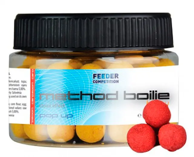 Бойли CarpZoom Feeder Competition Method Pop-up Boilie 8мм 20г Honey (Мед)