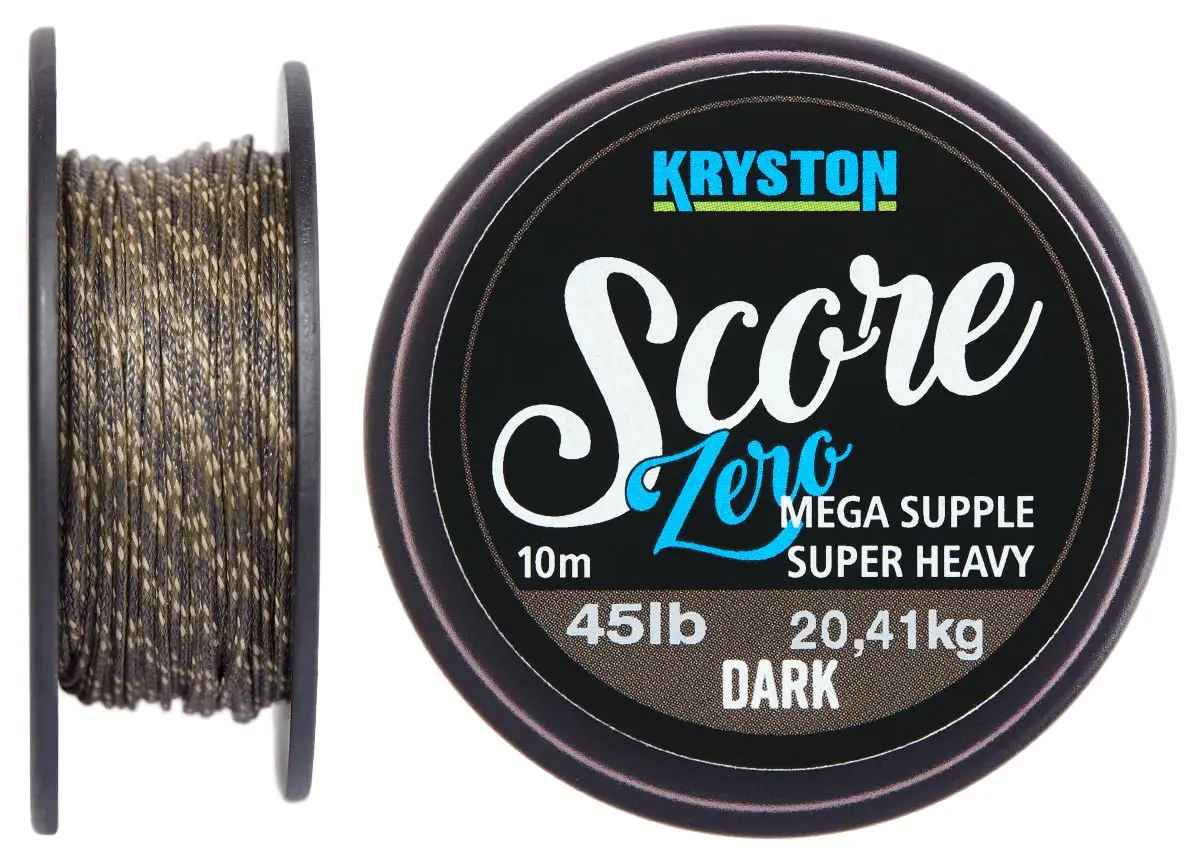 Лидкор Kryston Score Zero Leadfree Leader 10m 45lb ц:dark