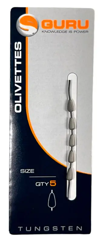 Грузило-оливка Guru Tungsten Olivette 1.25g