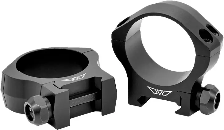 Кільця Warne Mountain Tech Scope Rings. d - 34 мм. Low. Weaver/Picatinny