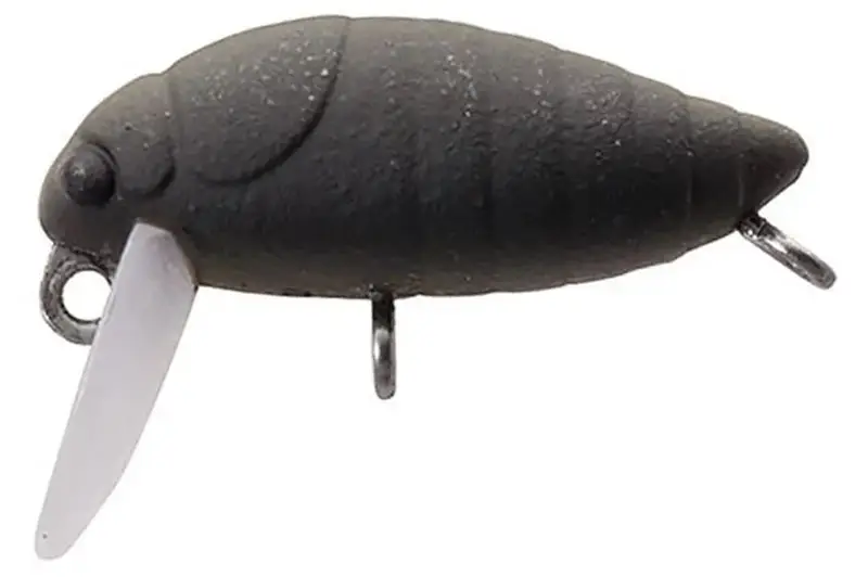 Воблер Tackle House Elfin Micro Cicada 24F 24mm 1.5g 3D Matte Brown