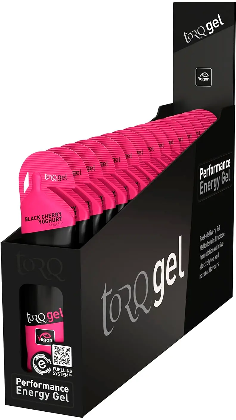 Гель енергетичний TORQ Black Cherry Yoghurt 15шт