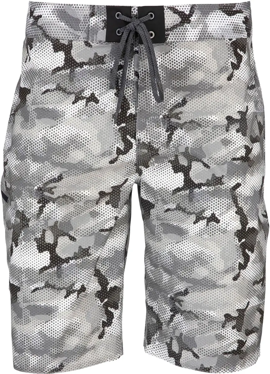Шорты Simms Tumunu Board Short - Print 38 Hex Flo Camo Steel