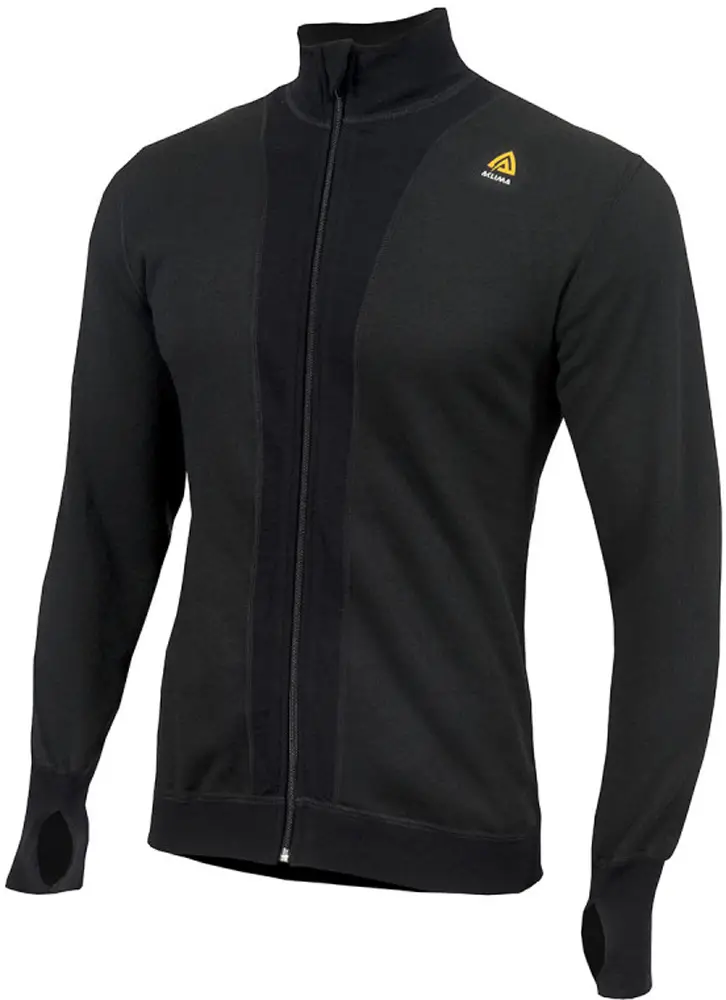 Термокофта Aclima HotWool 230 Light Jacket Unisex Jet L Black