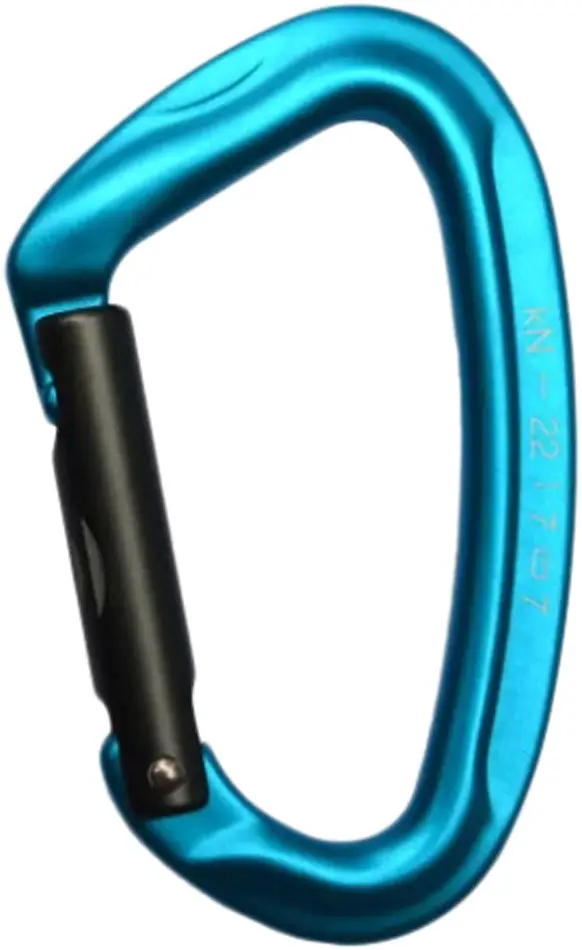 Карабин First Ascent Rock I Straight Light blue