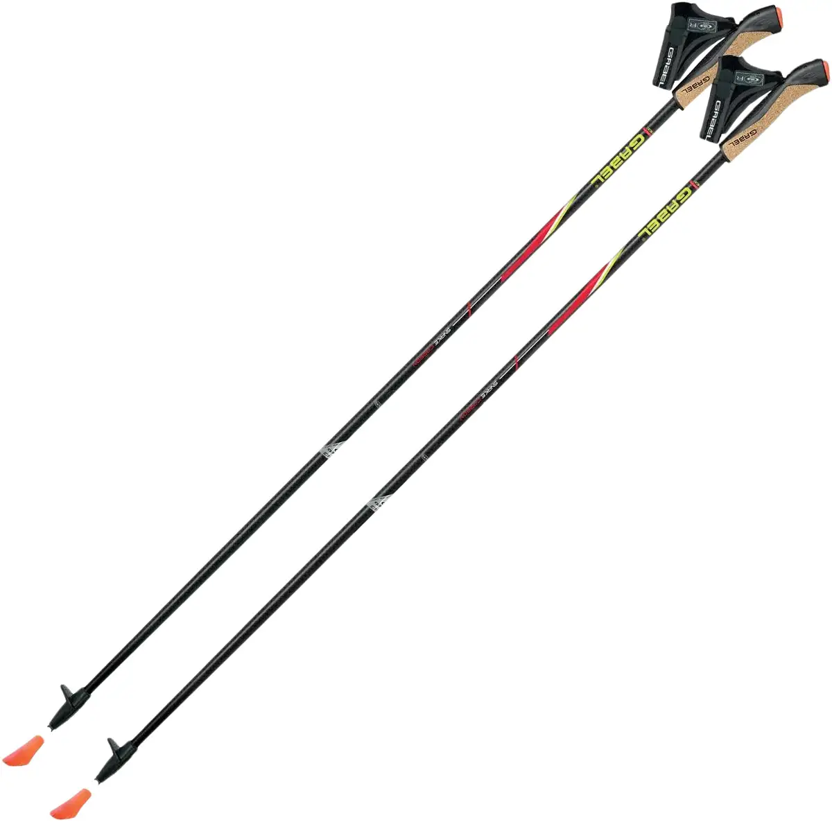 Палиці для скандинавської ходьби Gabel FX-75 Snake Carbon 110 Dual Spike