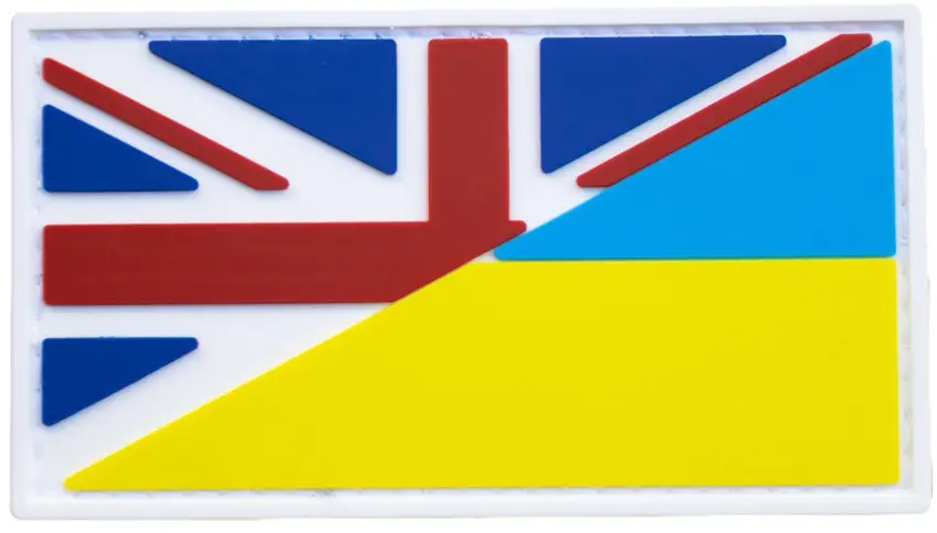 Патч Brand Element Флаг Украина/Великобритания