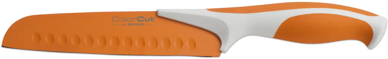 Нож Boker ColorCut Santoku Knife оранжевый