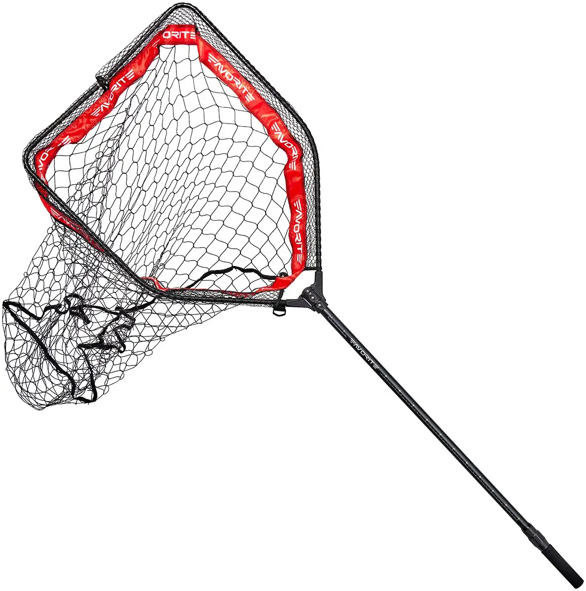 Подсак Favorite складной RCFLN прорезиненная сетка 177-236cm