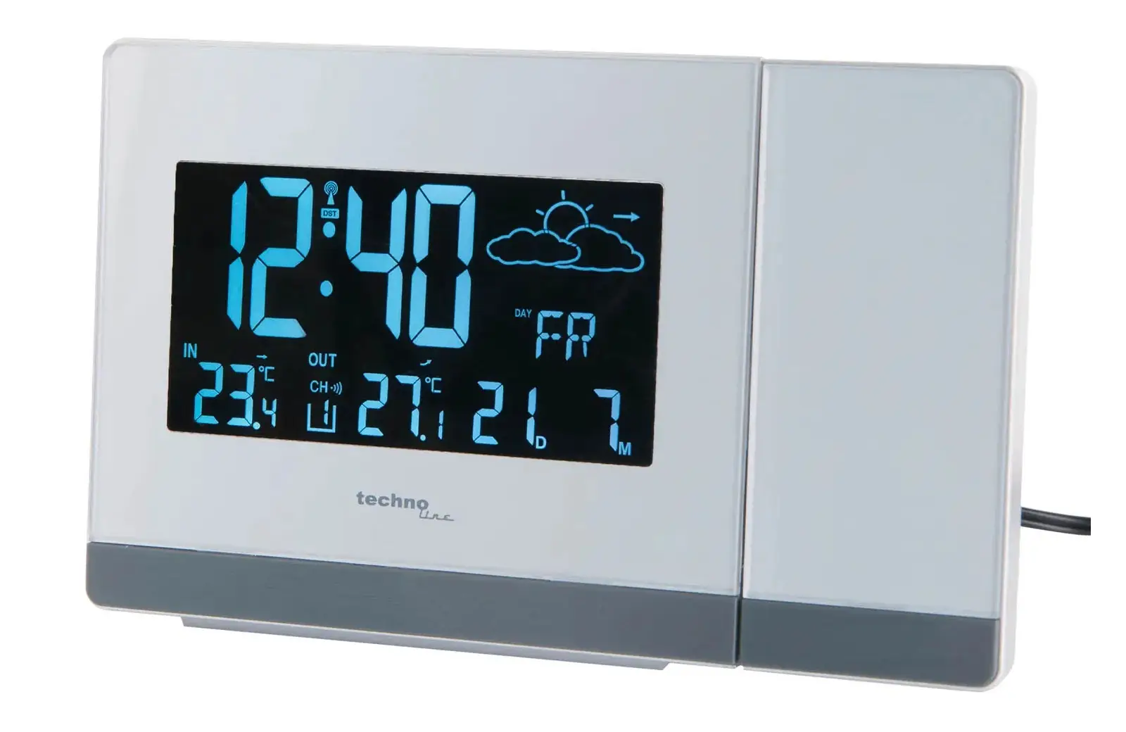 Часы (будильник) Technoline WT549 White