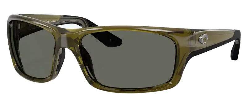 Окуляри Costa Del Mar Jose PRO Matte Black Green Mirror 580G