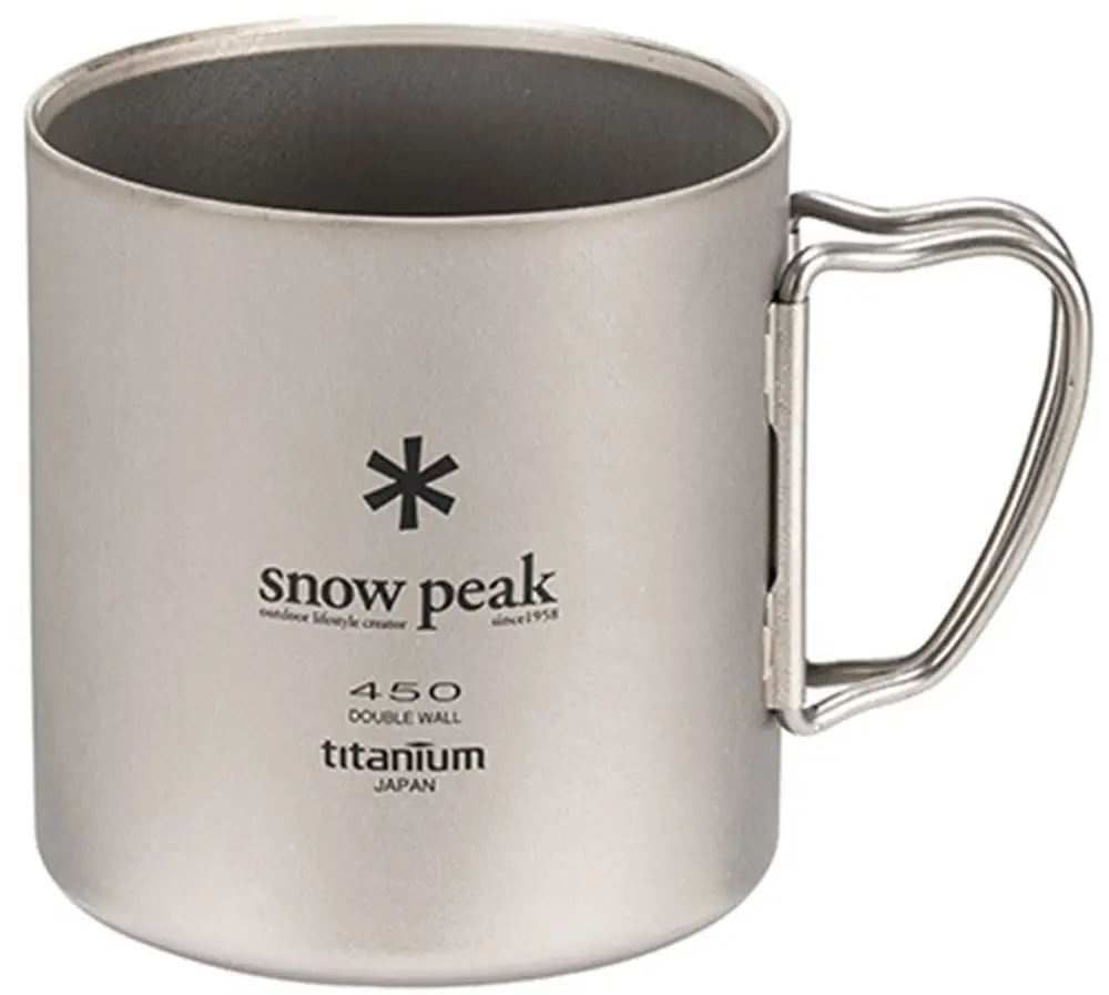 Кружка Snow Peak MG-153 Ti-Double 450 Mug 450ml