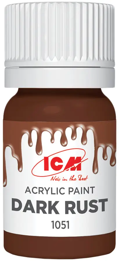 Краска ICM Holding Acrylic Paint 12 мл Dark Rust