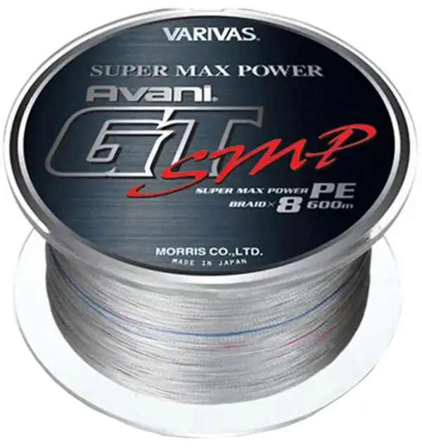 Шнур Varivas Avani GT SMP 600m #5.0/0.370mm 80lb