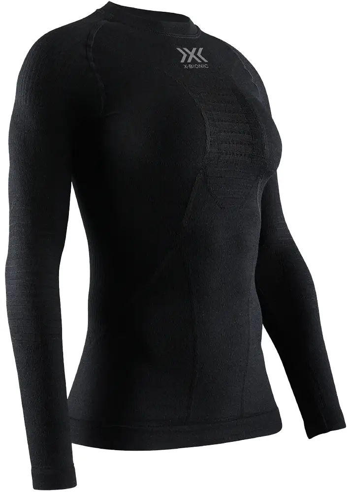 Термокофта  X-Bionic Apani 4.0 Merino Shirt Round Neck Long Sleeve Women L Black